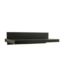 Cove Brook Wall-Mounted Shelf - Black (synthetic illustration; no displayed measurements)