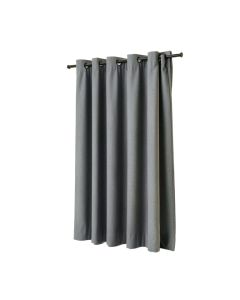 Chahna Solid Blackout Thermal Grommet Single Curtain Panel
