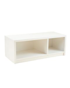 Juniper Bend Shoe Storage Bench - White
