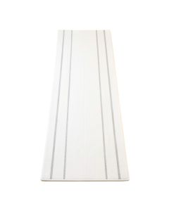 Willow Arc Narrow Runner Rug - White
