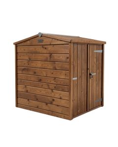 Outdoor 2 Ft. 5 In . W X 2 Ft. D Solid Wood Horizontal Storage Shed