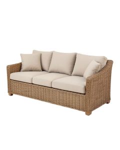 Michal Patio Sofa With Cushions (synthetic illustration; no displayed measurements)