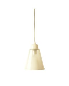 Spruce Canyon Pendant Light Suspended From One Plain Cable - Ivory (synthetic illustration; no displayed measurements)