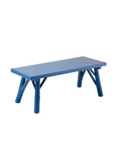 Field Brook Indoor Bench - Blue (synthetic illustration; no displayed measurements)