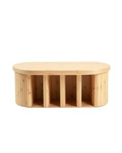 Rowan Crossing Shoe Storage Bench - Beige
