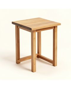 Keegan Solid Wood Side Table (synthetic illustration; no displayed measurements)