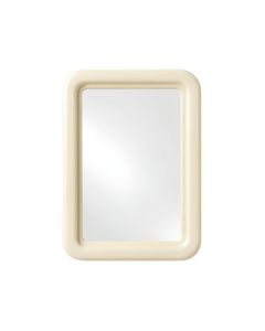 Laurel Arc Framed Wall Mirror - Cream