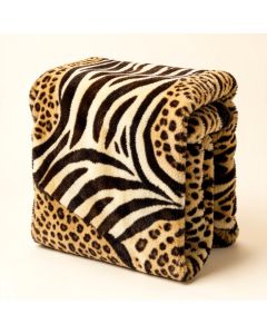 Lili Animal Nature Faux Throw (synthetic illustration; no displayed measurements)