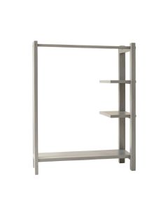 Hazel Bend Empty Garment Rack - Gray (synthetic illustration; no displayed measurements)