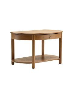 Blakeway 36 '' Half Moon Console Table (synthetic illustration; no displayed measurements)