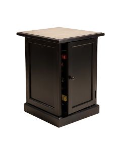 Chaska Bar With Wine Storage