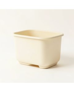 Alder Crest Empty Raised Planter - Ivory (synthetic illustration; no displayed measurements)