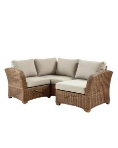 Rochford 6 Piece Rattan Sofa Seating Group With Cushions
