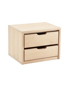 Stone Branch Small-Parts Storage Drawer Cabinet - Beige (synthetic illustration; no displayed measurements)