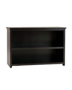 Linden Bend Low Bookcase - Black (synthetic illustration; no displayed measurements)