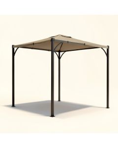 Ripon 10 Ft. W X 8 Ft. D Steel Pergola With Canopy (synthetic illustration; no displayed measurements)