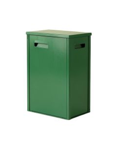 Stone Arc Closed Outdoor Storage Box - Green