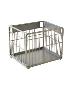 Flint Bridge Empty Furniture-Style Pet Crate - Gray