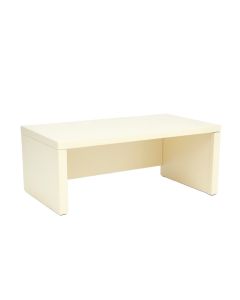Meadow Crest Desktop Monitor Riser - Cream (synthetic illustration; no displayed measurements)