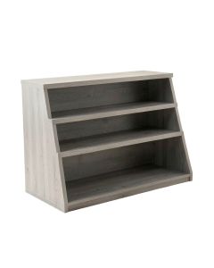 Moss Field Desktop Shelving Unit - Gray (synthetic illustration; no displayed measurements)