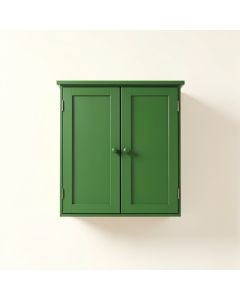 Summit Bluff Wall-Mounted Laundry Cabinet - Green (synthetic illustration; no displayed measurements)