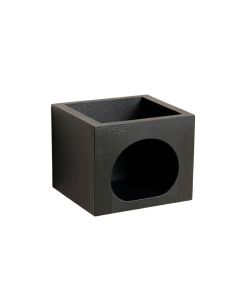 Cove Crossing Wall-Mounted Cat Perch - Black (synthetic illustration; no displayed measurements)