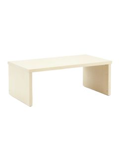 Elm Falls Desktop Monitor Riser - Ivory
