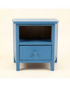 Flint Dell Nightstand - Blue (synthetic illustration; no displayed measurements)