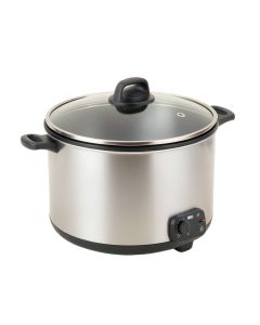 Nesco 6 Qt . Stainless Steel Digital Slow Cooker