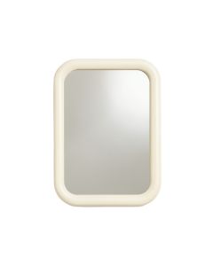 Sage Arc Framed Wall Mirror - Ivory