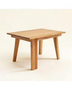 Bonas Rubberwood Solid Wood Dining Table (synthetic illustration; no displayed measurements)