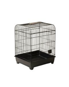 23.62 '' Iron Play Top Floor Bird Case With Perch