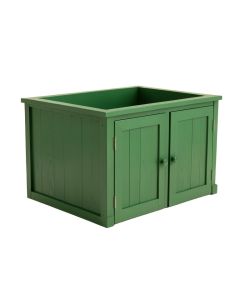 Glen Bluff Empty Furniture-Style Litter Enclosure - Green (synthetic illustration; no displayed measurements)