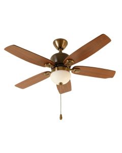 52 '' Carruthers 5 - Blade Standard Ceiling Fan With Light Kit Included