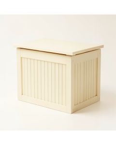 Cove Canyon Closed Outdoor Storage Box - Cream (synthetic illustration; no displayed measurements)