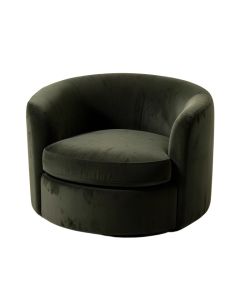 Binstead 74 '' Velvet Round Arm Loveseat