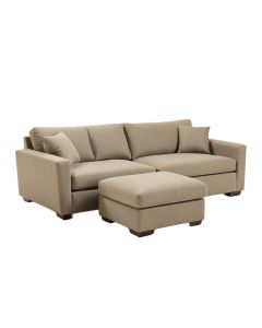 Fontaine 104 '' Wide Sofa & Chaise With Ottoman