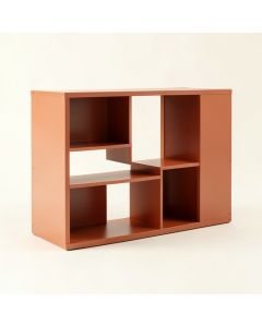 Birch Dell Desktop Shelving Unit - Terracotta (synthetic illustration; no displayed measurements)