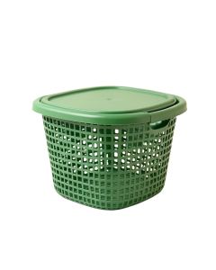 Moss Arc Laundry Hamper - Green (synthetic illustration; no displayed measurements)