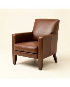 Famara Leather Arm Chair (synthetic illustration; no displayed measurements)