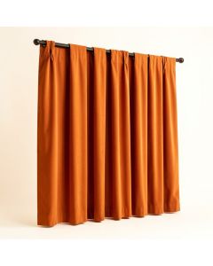 Art Nouveau Room Darkening Rod Pocket Curtain Panels (synthetic illustration; no displayed measurements)