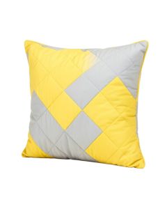 Cou Quilted Square Pillow Cover & Insert