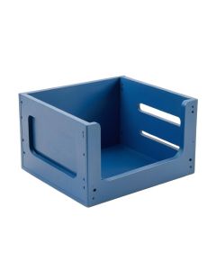 Alder Crest Empty Furniture-Style Pet Crate - Blue