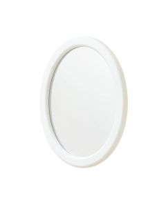 Briar Bend Framed Wall Mirror - White