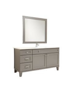 Cortavia 47 '' Single Bathroom Vanity Set (synthetic illustration; no displayed measurements)