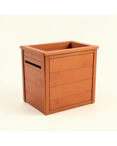 Sage Bend Closed Garden Compost Bin - Terracotta (synthetic illustration; no displayed measurements)