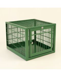 Juniper Branch Empty Furniture-Style Pet Crate - Green (synthetic illustration; no displayed measurements)