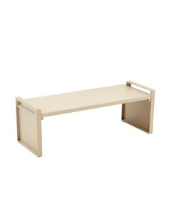 Heath Crossing Narrow Outdoor Storage Bench - Beige