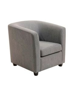 Khue Upholstered Parsons Chair In Gray
