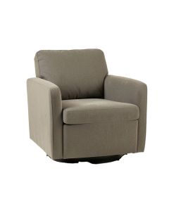 Mount Ida 30 '' Wide Polyester Swivel Armchair